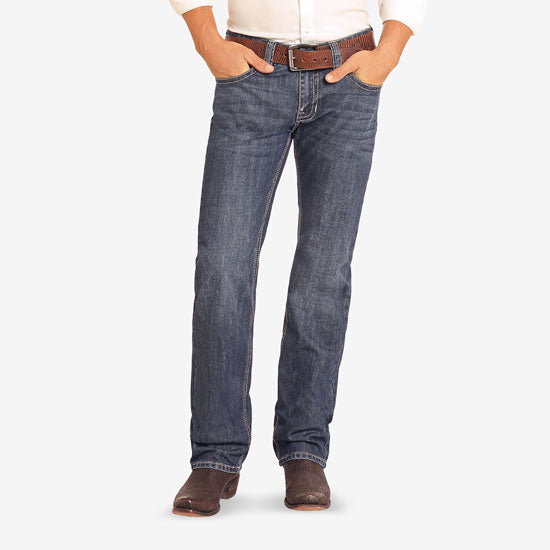 Rock & Roll Denim Pistol Straight Toned V Jeans
