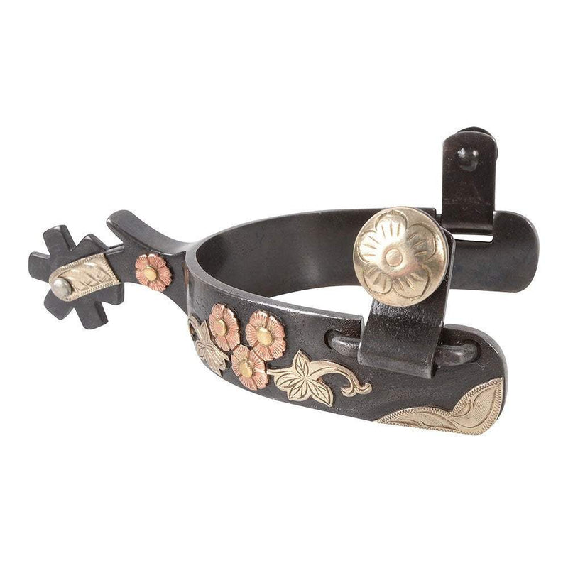Ladies Flower Series 1" Band Spurs