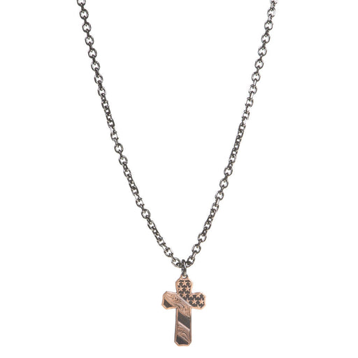 Faded Glory Men's Cross Pendant Necklace