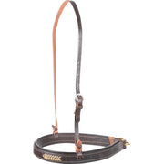 Rawhide Laced Chocolate Noseband