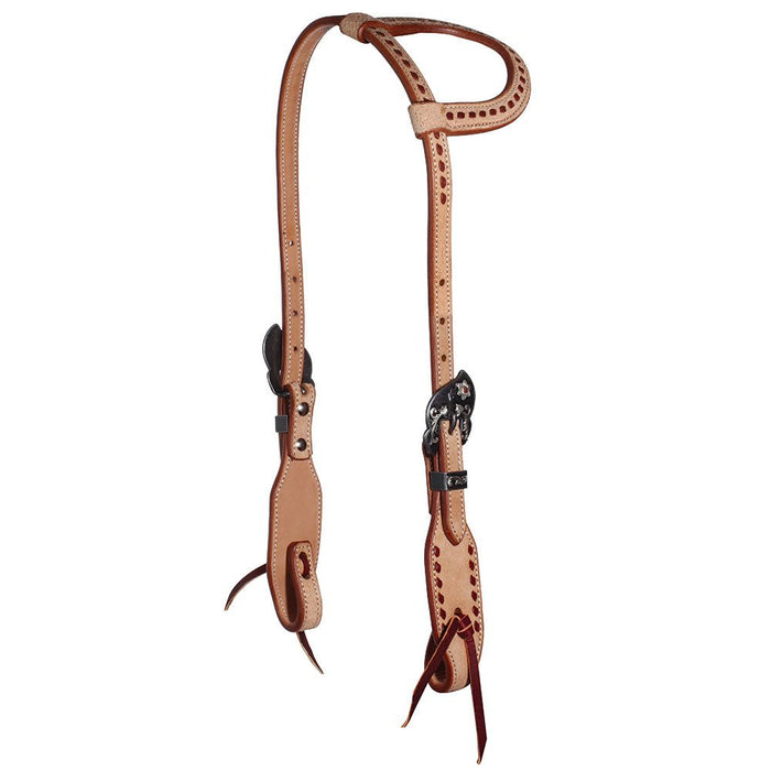 Professional's Rough Out Single Ear Headstall