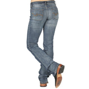 Womens Everday Medium Wash Bootcut Jeans