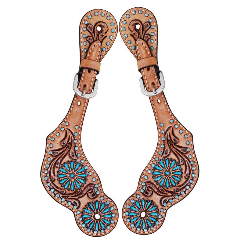 Ladies Zuni Turquoise Spur Straps