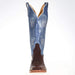 Rios Of Mercedes Women's Ride Ready KangoTobacco Smooth Ostrich 15in. Blue Top Cowgirl Boot