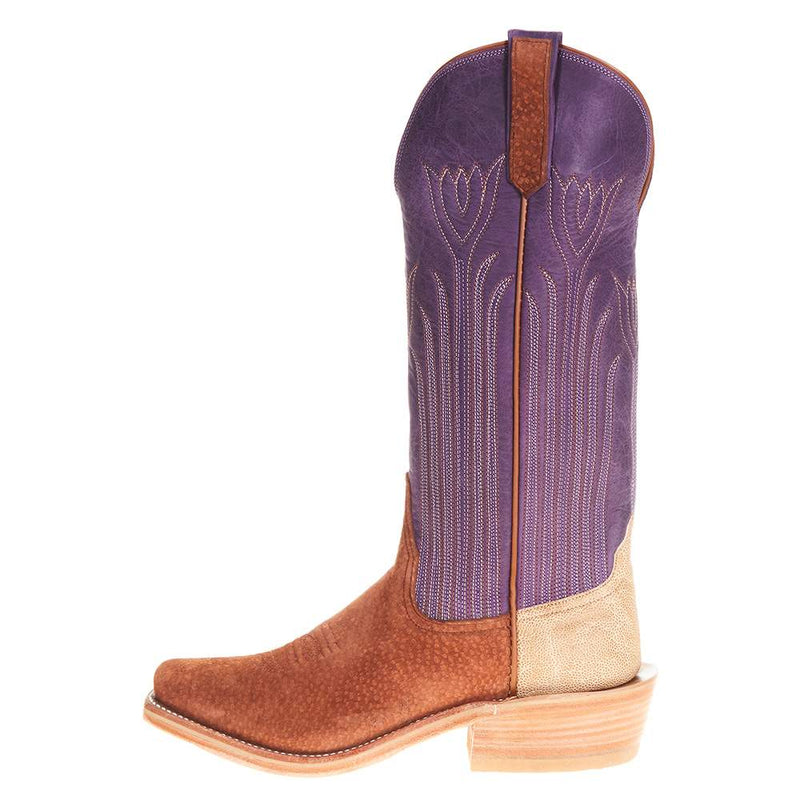 Rios Of Mercedes Women's Ride Ready Rust Carpincho 15in. Top Cowgirl Boots