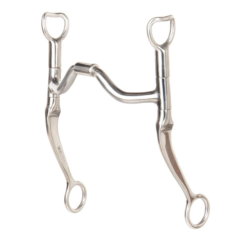 Myler Flat Shank with Sweet Iron Ported Barrel MB 33 Bit