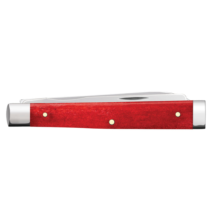 Case Knives Father's Day Smooth Dark Red Bone Baby Doc