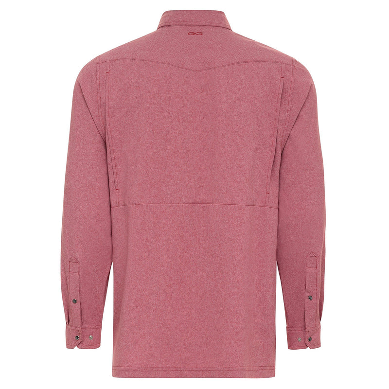 Game Guard Men's Crimson Pearl Snap Shirt