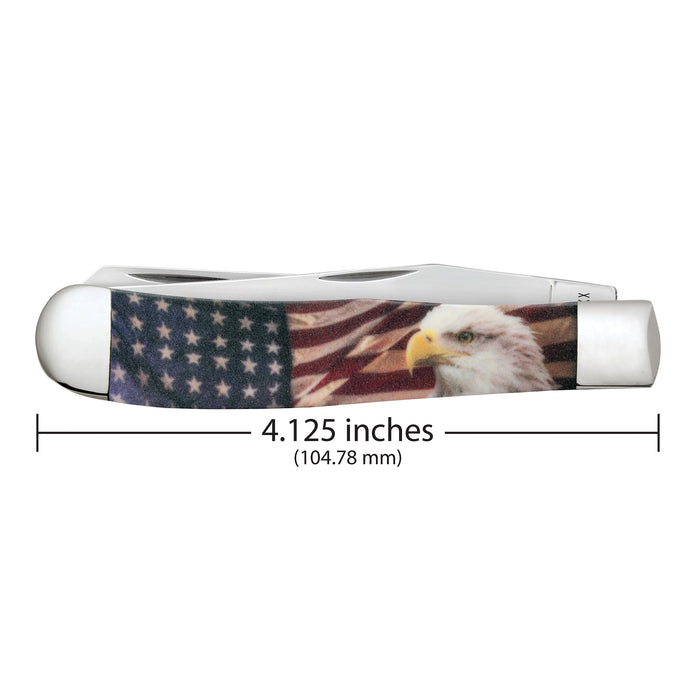 Case Knives Patriotic Color Infusion Trapper Knife