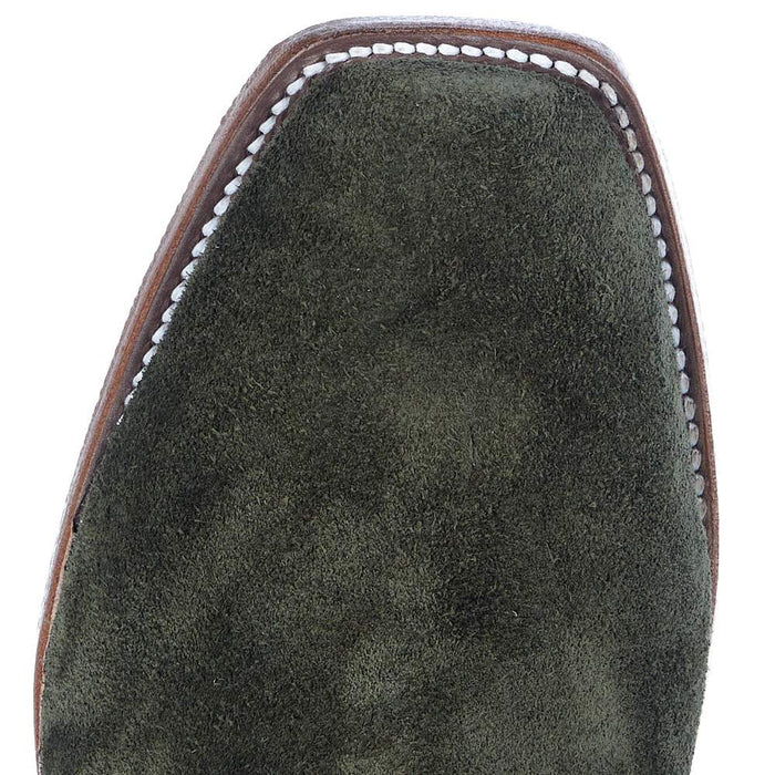 Rios Of Mercedes Men's Military Green Roughout 15in. Bone Mad Cat Top Boot
