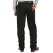Men's Casuals Black Flat Front Pants