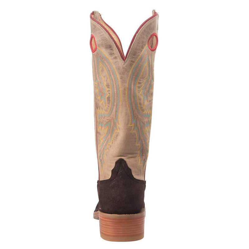 Rios Of Mercedes Men's Cafe Carpincho 15in. ivory Mad Dog Top Cutter Toe Boot