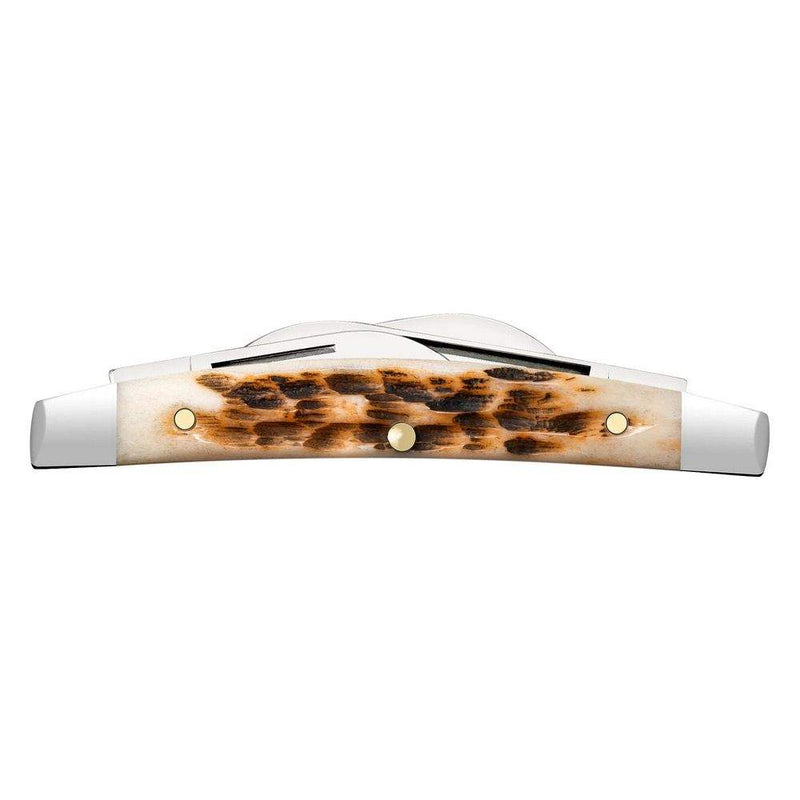 Case Amber Bone SS - Peach Seed Jig Small Congress