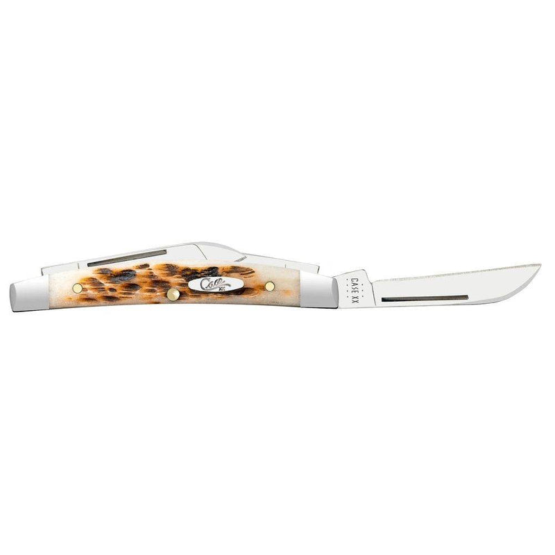 Case Amber Bone SS - Peach Seed Jig Small Congress