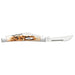Case Amber Bone SS - Peach Seed Jig Small Congress