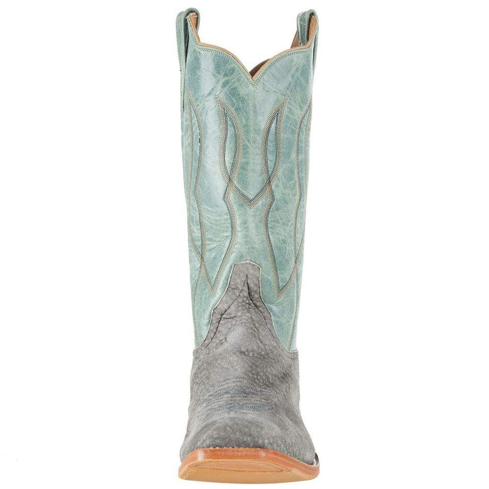 Rios Of Mercedes Men's Grey Carpincho 13in Sagamore Lava Top Cutter Toe Boot
