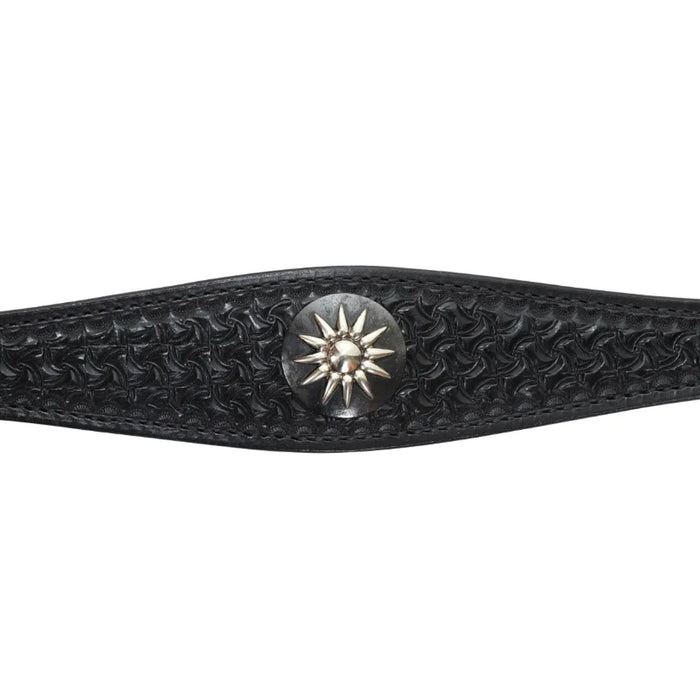 Circle Y Saddlery Dark Rider Shaped Spider Breast Collar