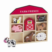 Mud Pie Farm Animal Barn Set