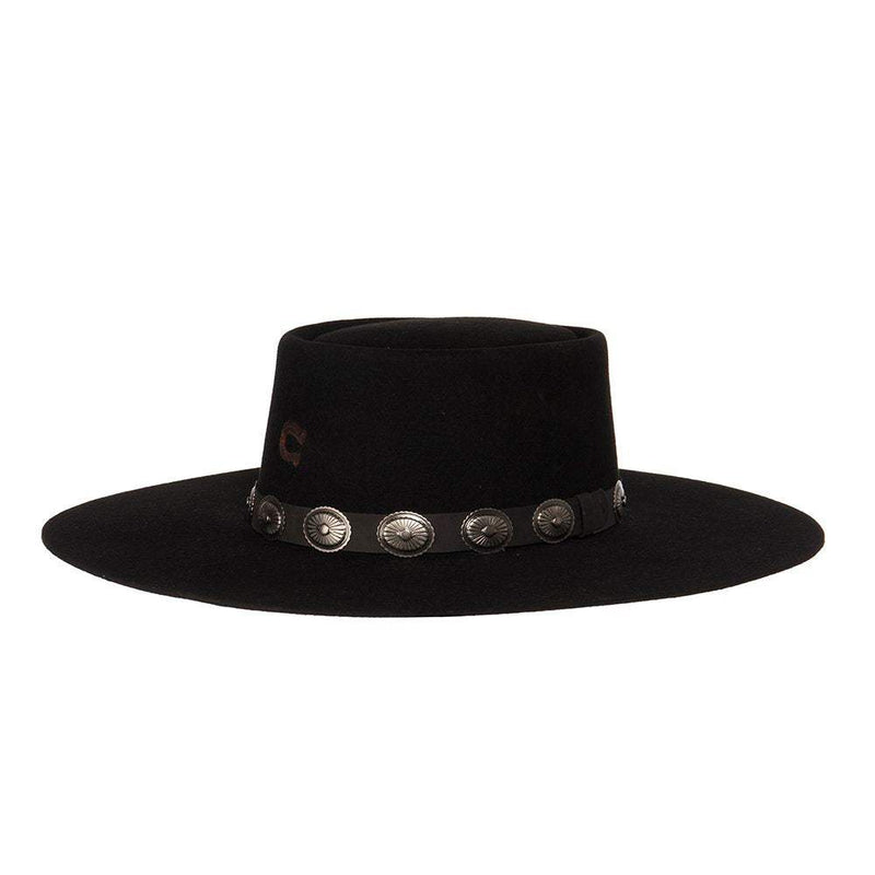 Charlie 1 Horse High Desert Black 4 1/4` Brim