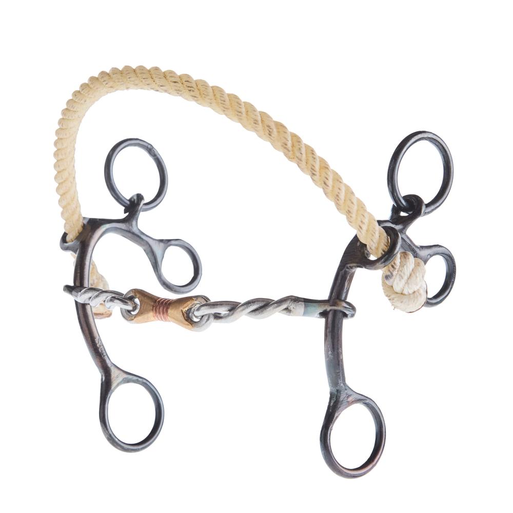 Dutton Hackamore Combo Bit Order A Dutton Hackamore Twisted Wire Bit
