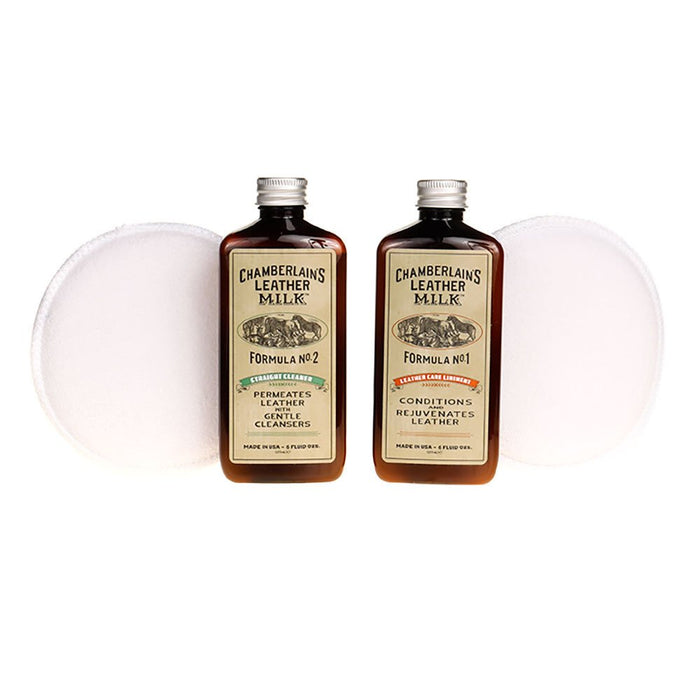 Chamberlain's Clean and Condition Leather Care Set
