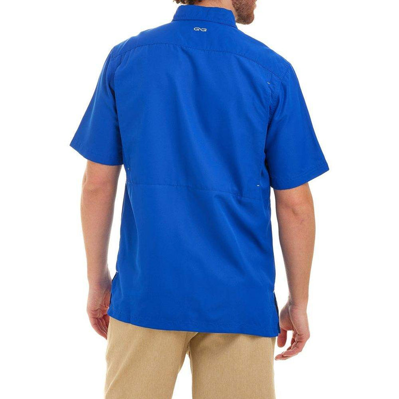 Game Guard Men's Hydro Blue Microfiber Shirt
