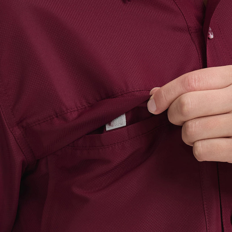 Game Guard Explorer Maroon Shirt