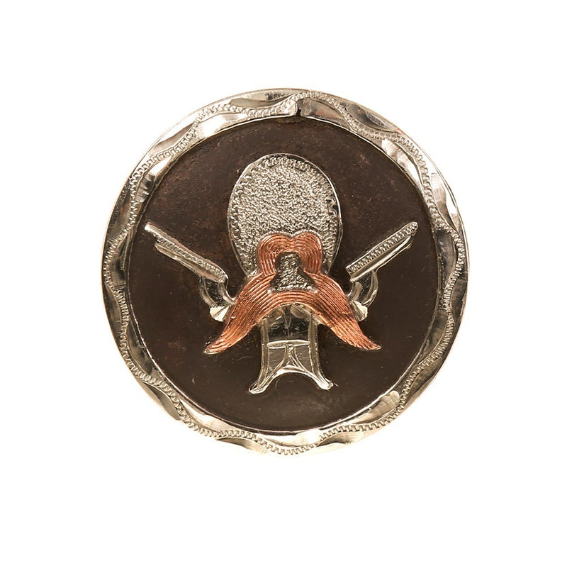 Yosemite Sam 1.5in Chicago Screw Concho