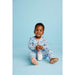 Mud Pie Boy's Blue Cow PJ Set