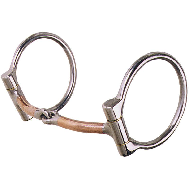 Myler Western Dee with Sweet Iron Low Port Comfort Snaffle - 5″ - A Better Bit Myler Western Dee with Sweet Iron Low Port Comfort Snaffle - 5″ - A Better Bit
