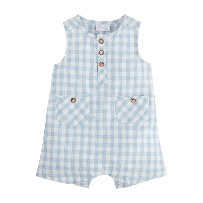 Mud Pie Boys Gingham Shortall