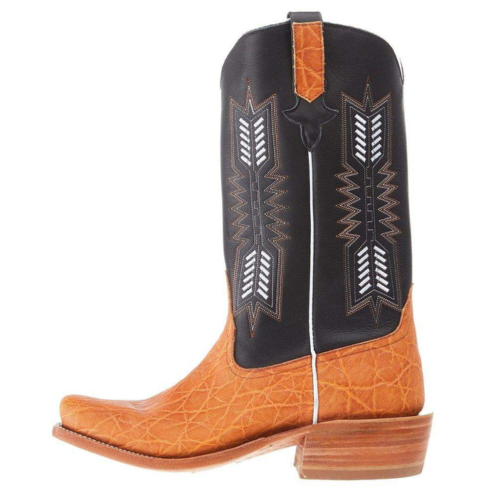 Rios Of Mercedes Men's Honey Elephant 13in Black Waxy Kansas Top TK Toe Boot