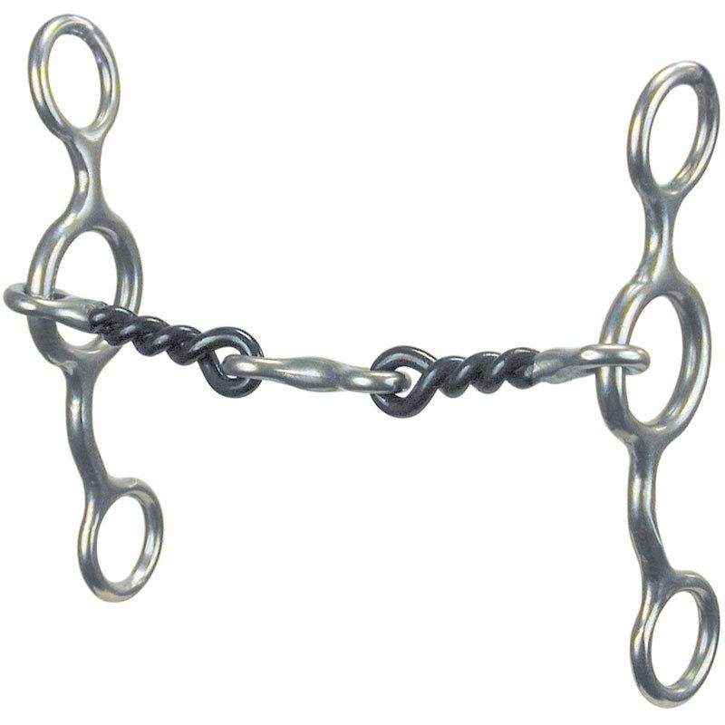 Reinsman Twisted Wire Dog Bone Junior Cowhorse Gag Bit