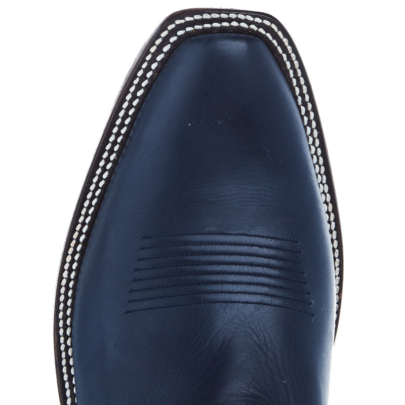 Rios Of Mercedes Men's Navy Waxy Kansas KS Toe Boot
