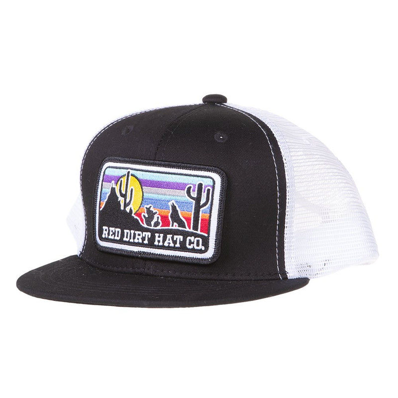 Kids Desert Scene Patch Cap