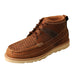 Men's Woven Oiled Saddle Lace Up Casual Shoe