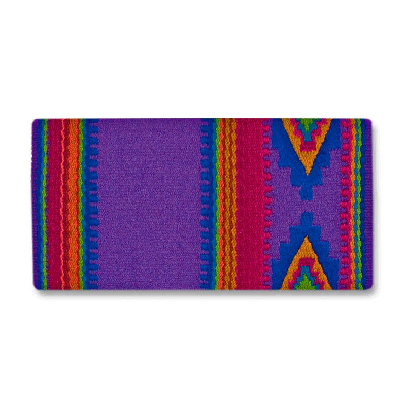 1461-2 Firecracker 36x34 New Zealand Wool Saddle Blanket