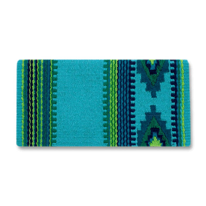 1461-6 Firecracker 36x34 New Zealand Wool Saddle Blanket