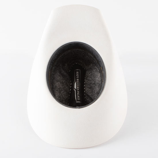 Rodeo King Rod's Specialist 10X White Felt Hat
