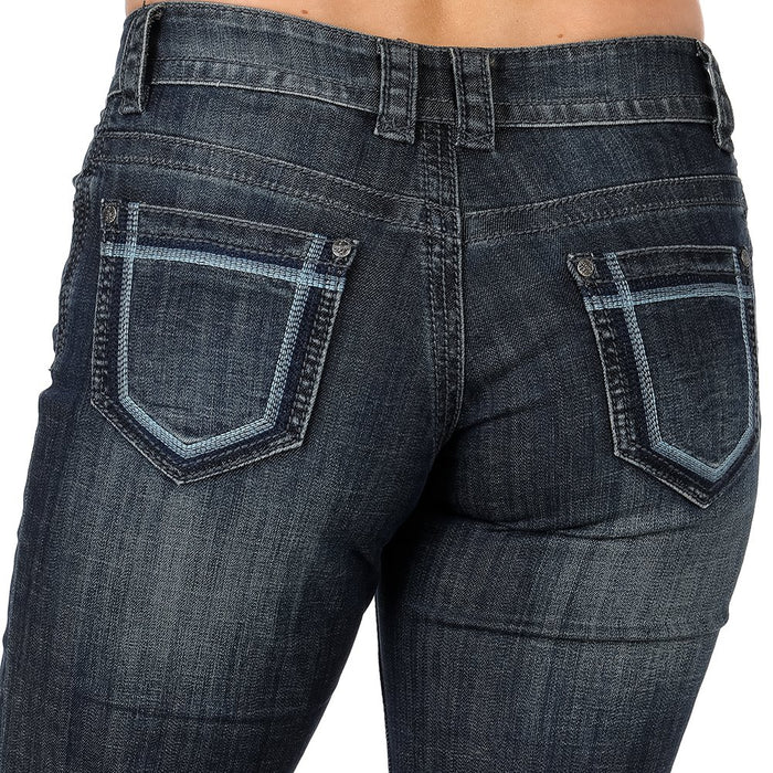 Stetson Women's 214 Trouser Stitch Pocket Jean