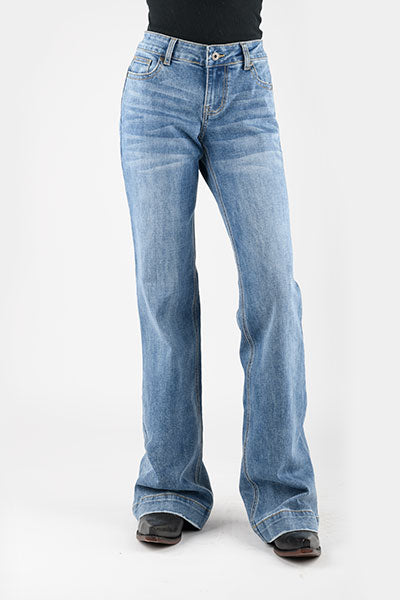 Stetson Apparel Womens Medium Wash 214 Trouser Jeans
