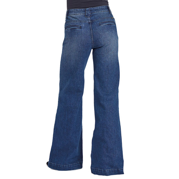 Stetson Apparel Womens 3 Pocket 751 Wide Leg Jean