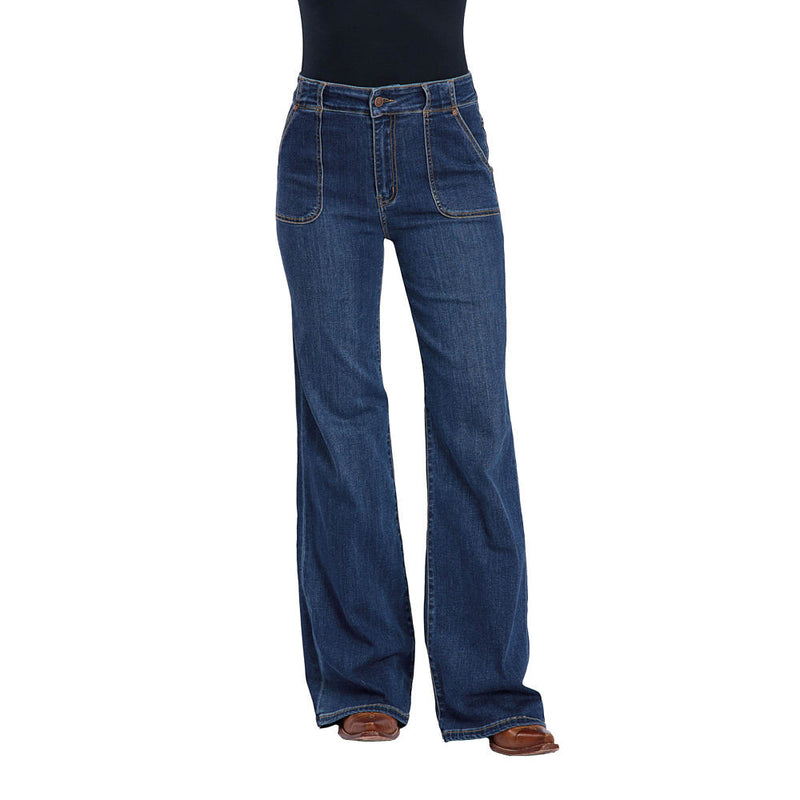 Stetson Women's High Rise Dark Wash Jean