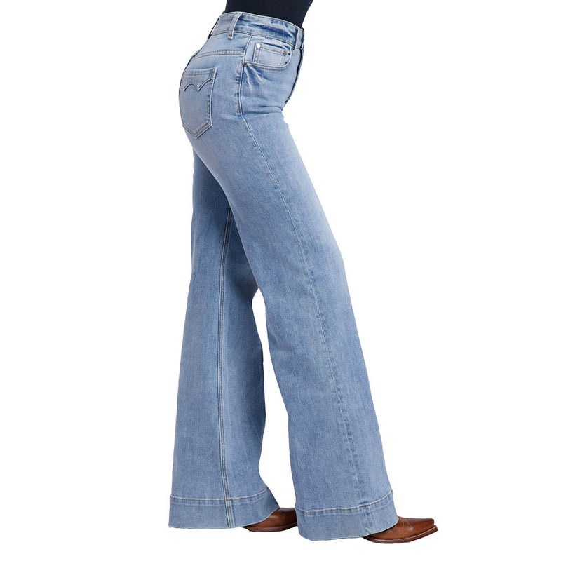 Stetson Women's High Rise Light Wash Jean