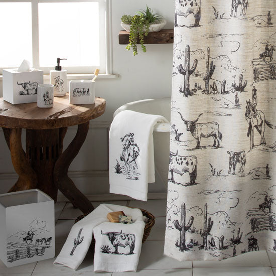 Hiend Accents Ranch Life 3 Piece Bath Set