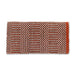 1340-3 Double Weave 32x64 Acrylic Blend Saddle Blanket Rust and Black