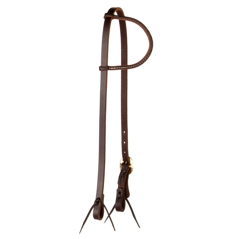 Tack Single Rolled Ear Headstall