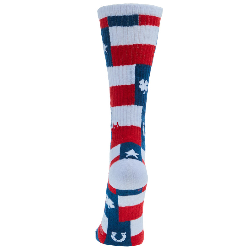 Lucky Chuck American Performance Crew Socks OSFM