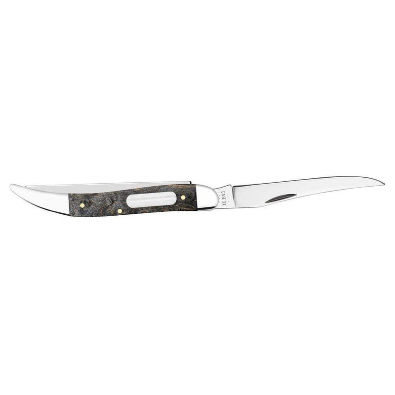 Case Gray Birdseye Maple - Smooth Fishing Knife