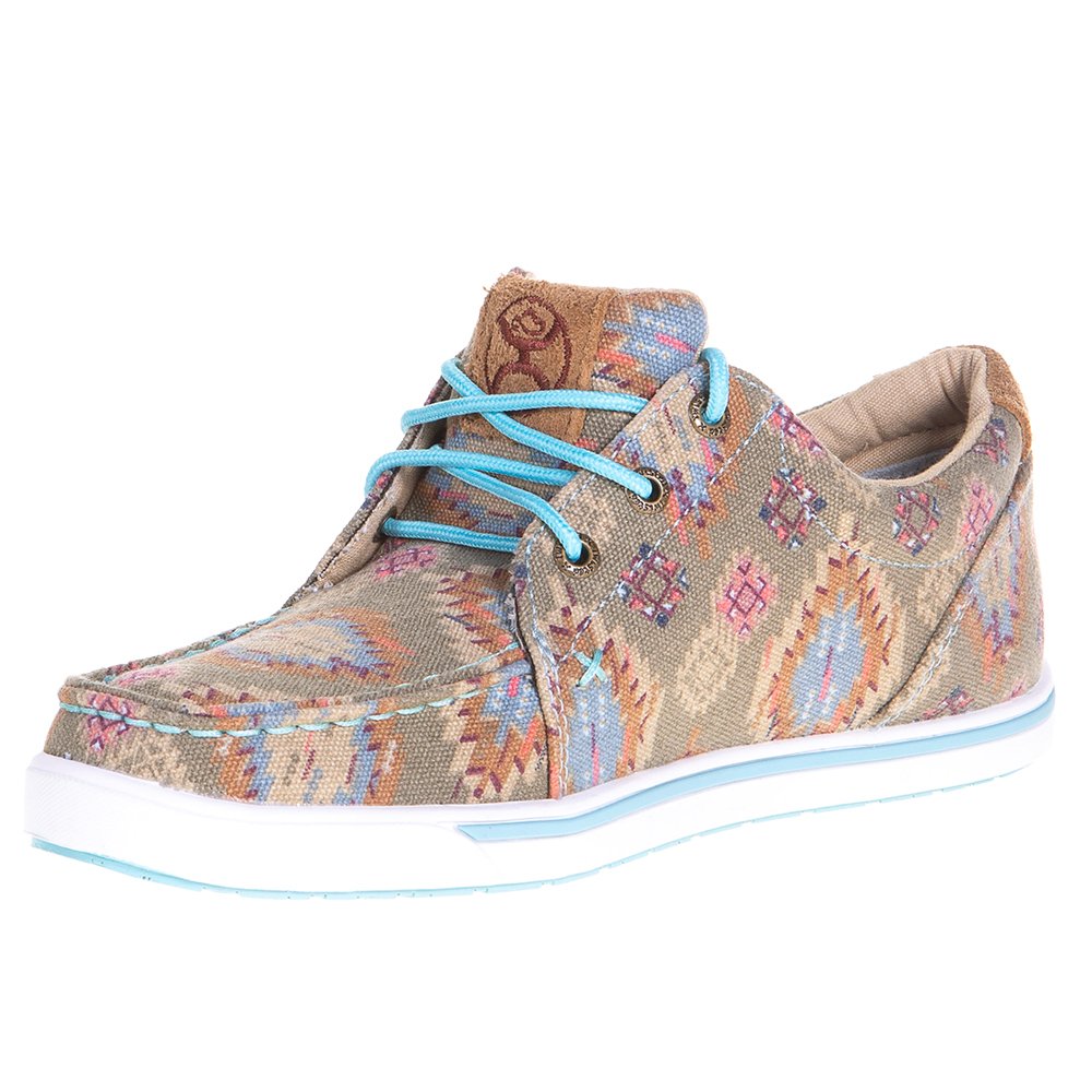 Twisted X Women's NRS Exclusive Green Aztec Casual